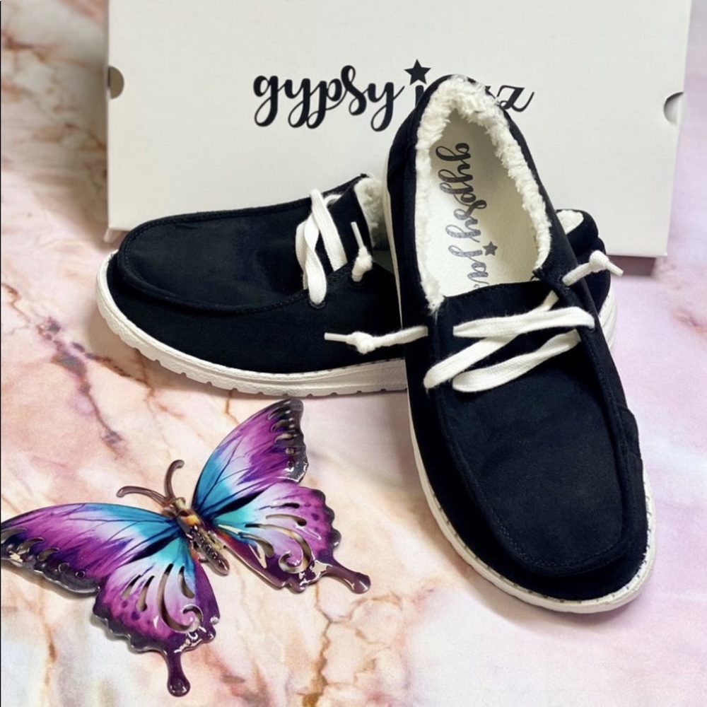 Gypsy jazz boat shoes